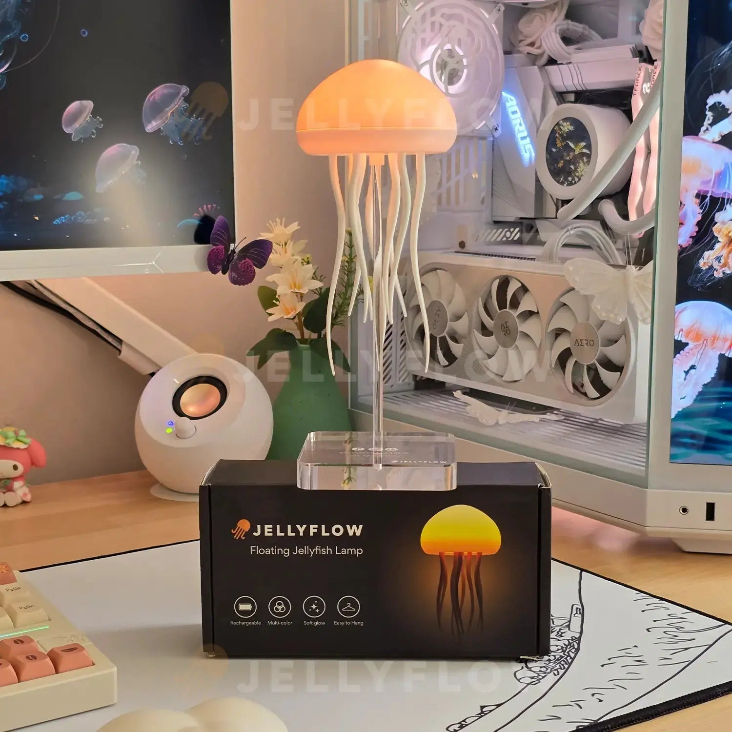 Floating Jellyfish Lamp South Bay Evans General Store