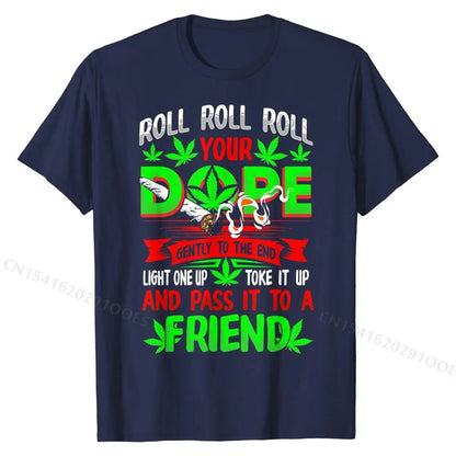 Funny Weed Pot Lover Roll Joint Friend Smoking T-shirt Classic Men AliExpress