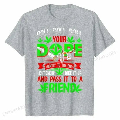 Funny Weed Pot Lover Roll Joint Friend Smoking T-shirt Classic Men AliExpress