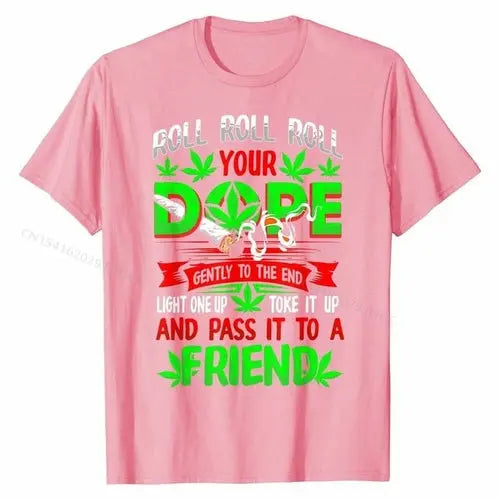 Funny Weed Pot Lover Roll Joint Friend Smoking T-shirt Classic Men AliExpress