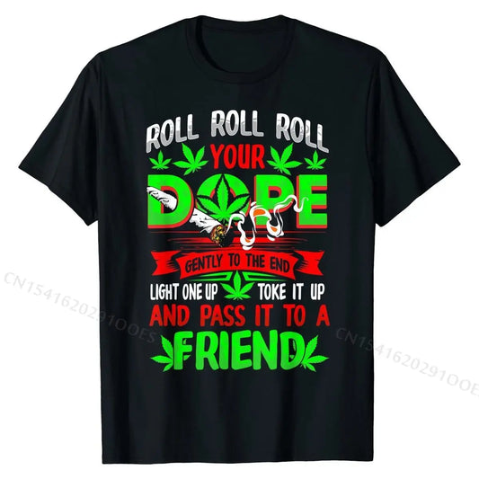 Funny Weed Pot Lover Roll Joint Friend Smoking T-shirt Classic Men AliExpress