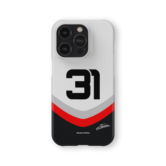 Esteban Ocon F1 Haas 2025 Season Signed Phone Case CC Phone Case Store
