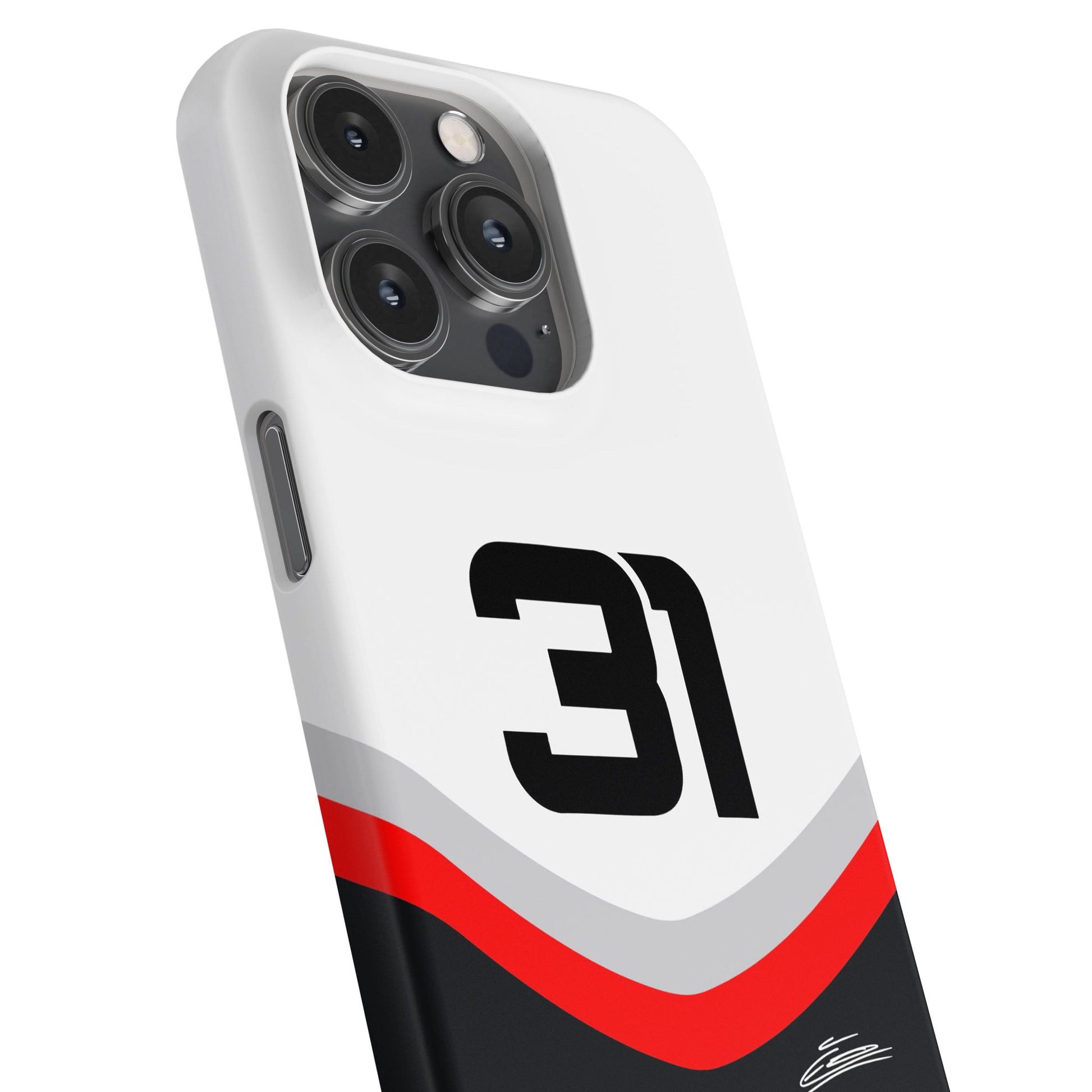 Esteban Ocon F1 Haas 2025 Season Signed Phone Case CC Phone Case Store