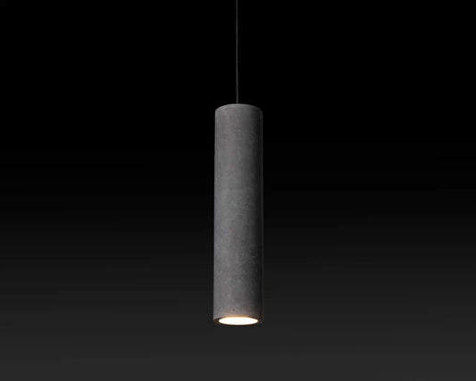 GRAY Concrete Pendant Light B+B Amaranth Broadleaf
