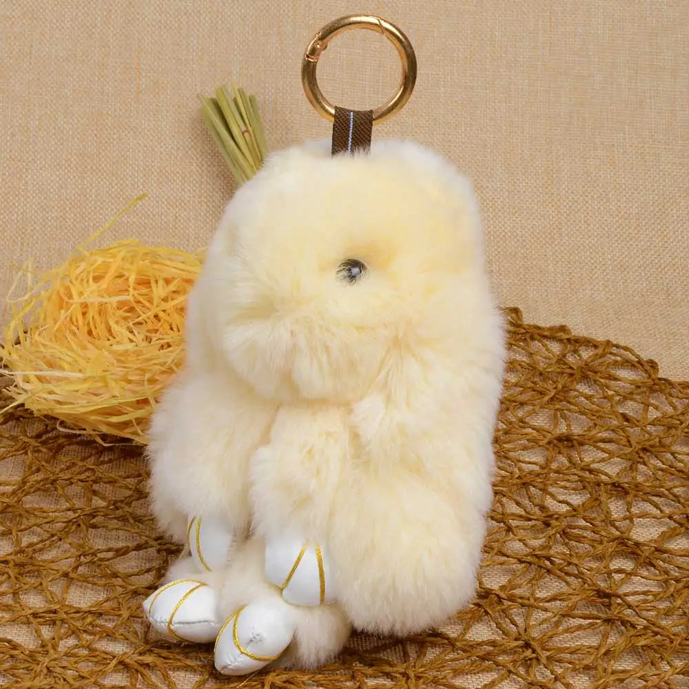 BunnyCharm™ Plush Keychain Set 🐰✨ — Adorable Easter Gift Box