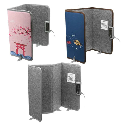 Portable Space Heaters For Office And Home, Foldable Foot Warmer Under