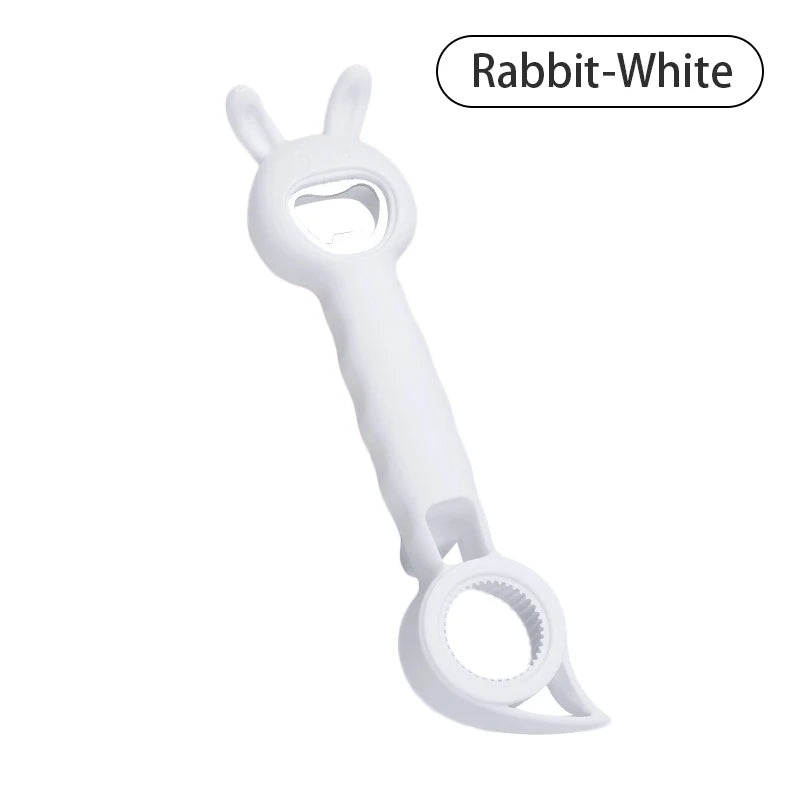 Multifunctional Four-In-One Safety Can Bottle Opener Household Canned Bottle Cap Screwing Device Home Tool