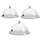 2024 New Home Smoking Dome Cover Kitchen Cooking Smoke Hood Acrylic