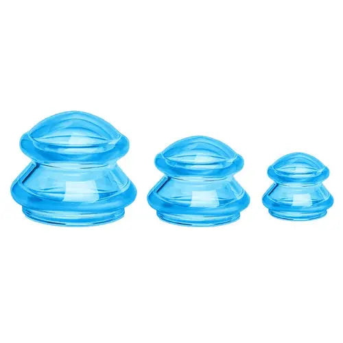 Juego de Terapia de Ventosas al Vacío de Silicona Ventosa Masaje