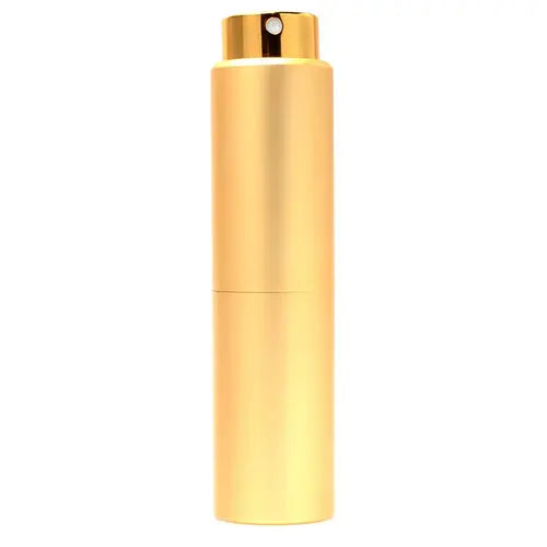 Portable Mini Perfume Glass Bottle, Aluminum Spray Atomizer, Empty