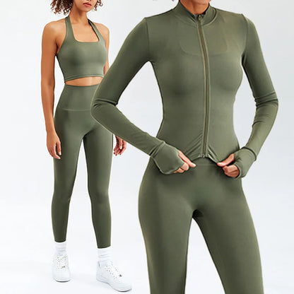 Sport Yoga Set Women Tracksuit Wanda Fitness Store
