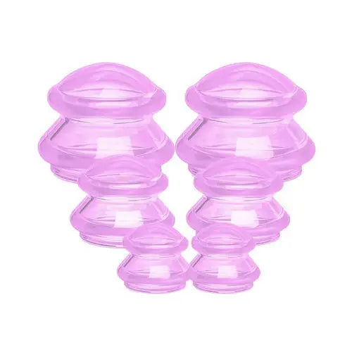 Juego de Terapia de Ventosas al Vacío de Silicona Ventosa Masaje