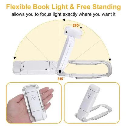 LED USB Rechargeable Book Light Reading Light Eye Protection Night AliExpress