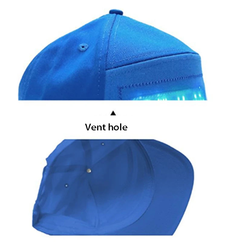 Glow-in-the-Dark LED Cap – Stand Out at Concerts & Parties!