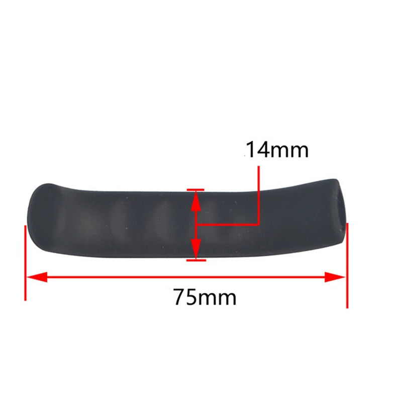 1 Pair Silicone Bicycle Lever Grips Protectors Anti-Skid Bike Brake