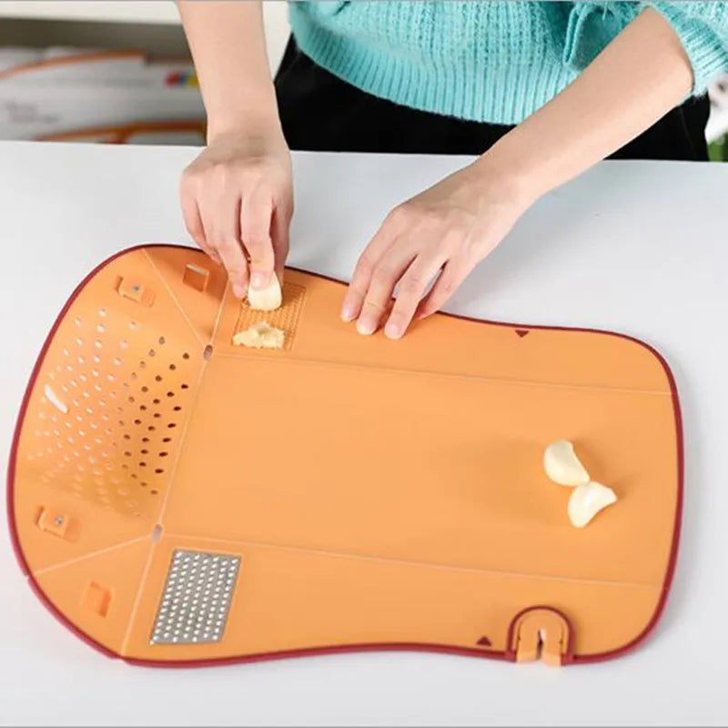 ChopSmart™ 6-in-1 Board 🔪 — Slice, Store & Save Space