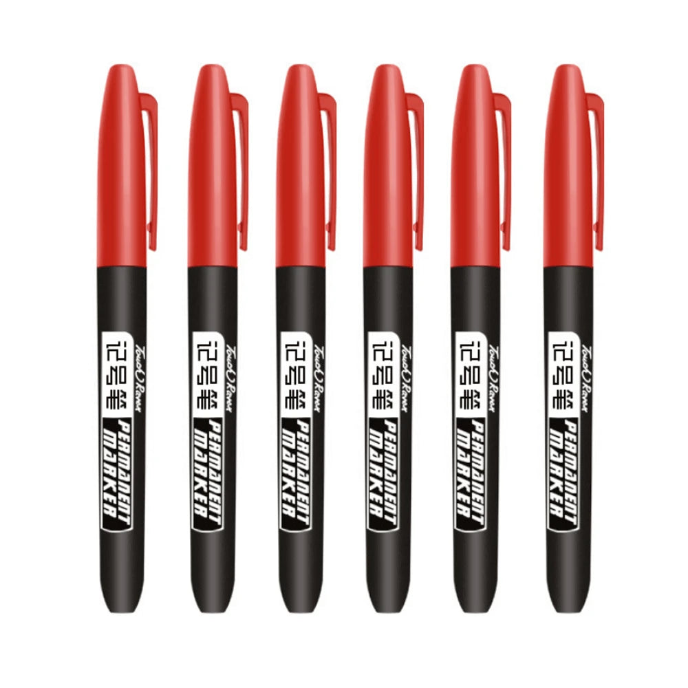 Permanent Marker Pen Manga Drawing Markers Black Blue Red Waterproof Ink Sketch Pens Stationery Art School Supplies Tiptop Co., LTD.