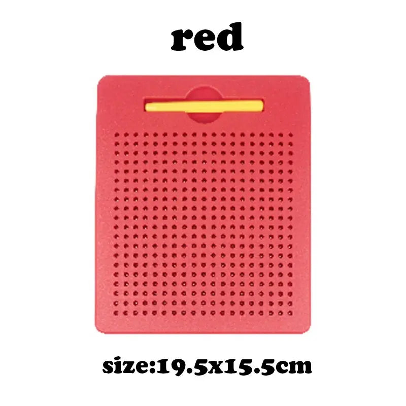 Magnetic Ball Sketch Pad Tablet Drawing Pen Board With Magnetic Stylus For Kid Montessori Educational Trip Activities Magnet Toy Yiwatto Store