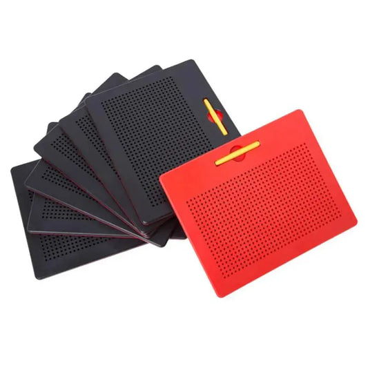 Magnetic Ball Sketch Pad Tablet Drawing Pen Board With Magnetic Stylus For Kid Montessori Educational Trip Activities Magnet Toy Yiwatto Store