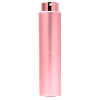 Portable Mini Perfume Glass Bottle, Aluminum Spray Atomizer, Empty