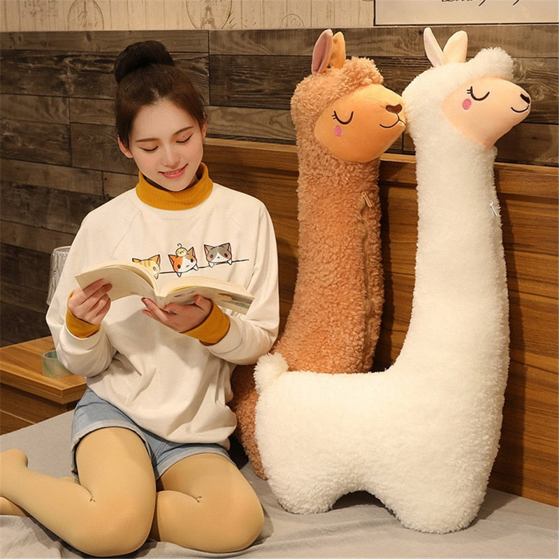 Large Alpaca Plush Toy Mu Cheng Store