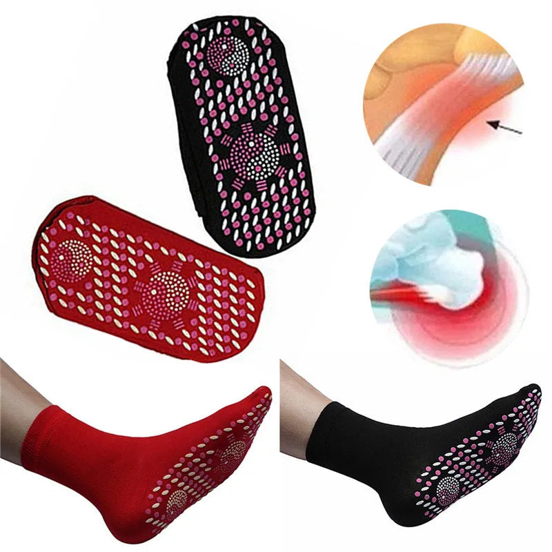 Self-Heating Magnetic Therapy Socks Good Luck Is Approaching Store