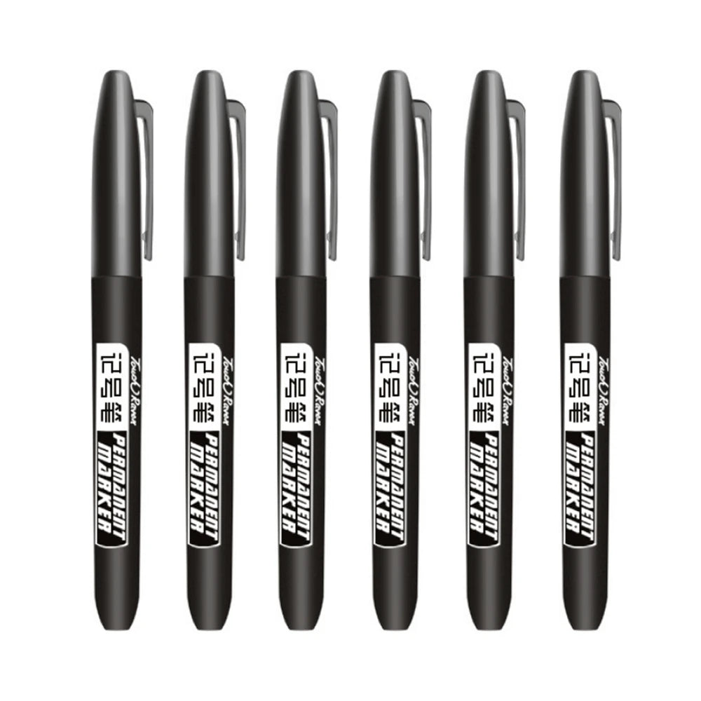 Permanent Marker Pen Manga Drawing Markers Black Blue Red Waterproof Ink Sketch Pens Stationery Art School Supplies Tiptop Co., LTD.