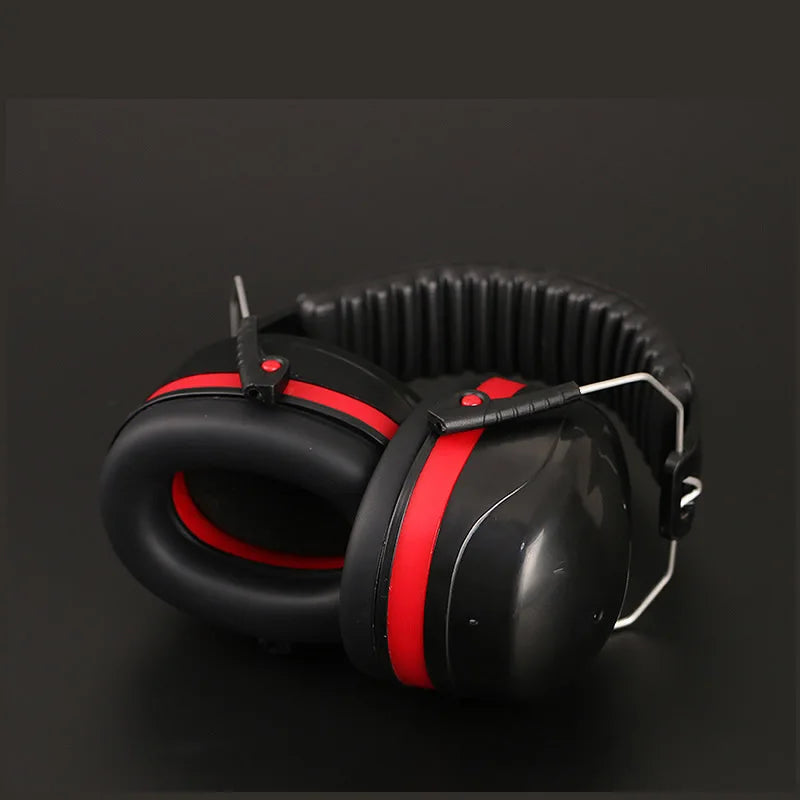 Anti-Noise Head Earmuffs Foldable Ear Protector SNR-35dB For AliExpress
