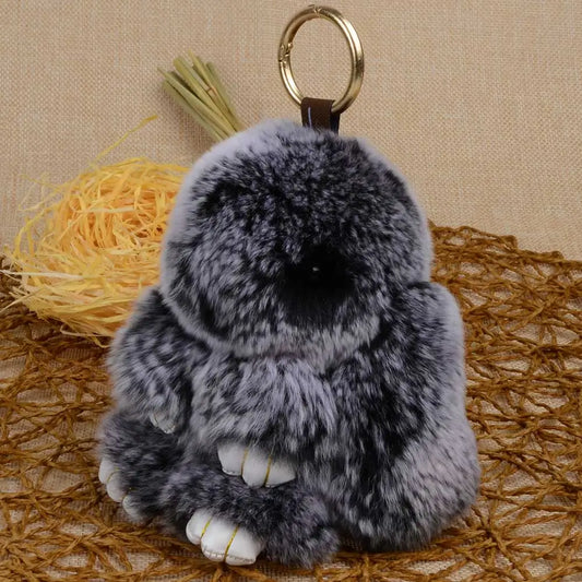 Set de llaveros de peluche BunnyCharm™ 🐰✨ — Adorable caja de regalo de Pascua