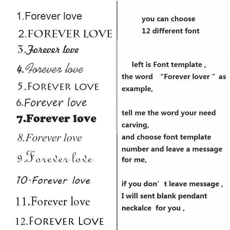 Atoztide New Engraved Date Necklaces Name for Women Stainless Steel