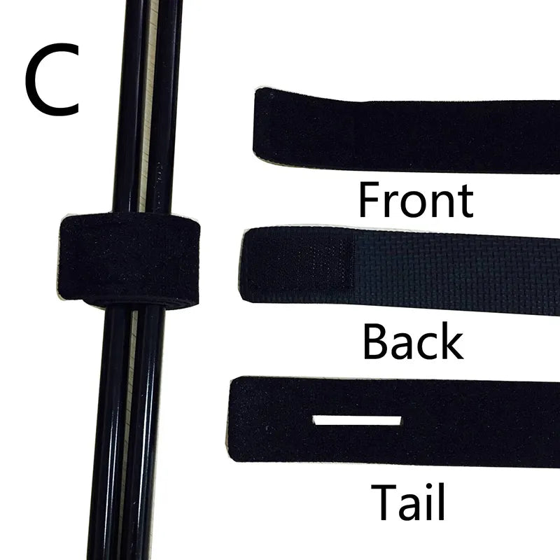 Outkit 2PC Rod Tie Strap OUTKIT Quality Store