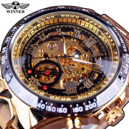 Born To Be A Winner Luxury Montre Homme Sports Watch GMT