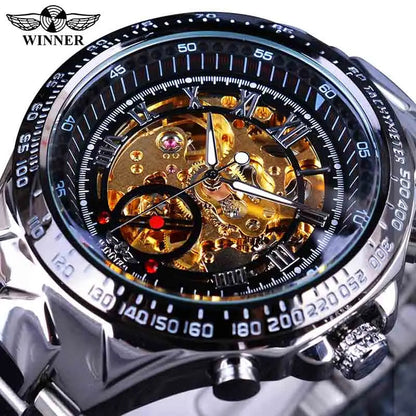 Born To Be A Winner Luxury Montre Homme Sports Watch GMT