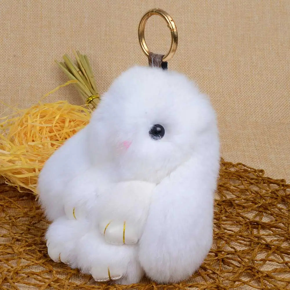 BunnyCharm™ Plush Keychain Set 🐰✨ — Adorable Easter Gift Box