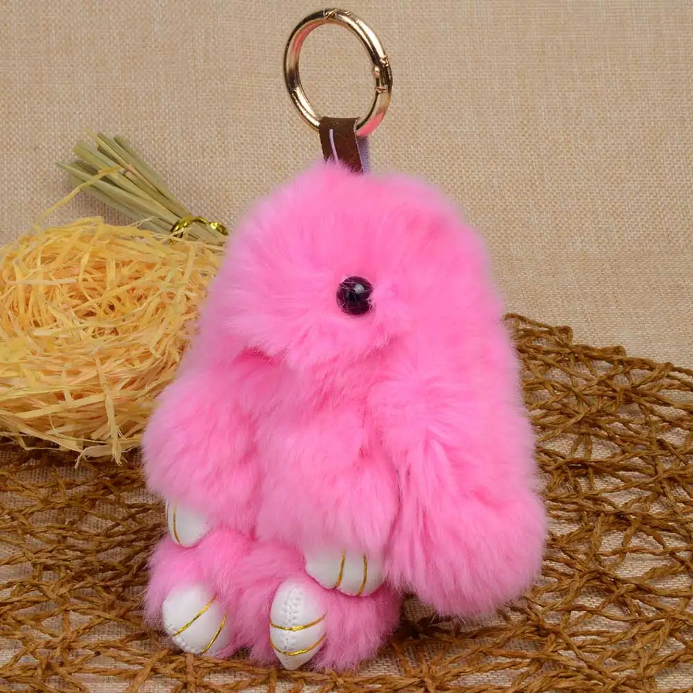 BunnyCharm™ Plush Keychain Set 🐰✨ — Adorable Easter Gift Box