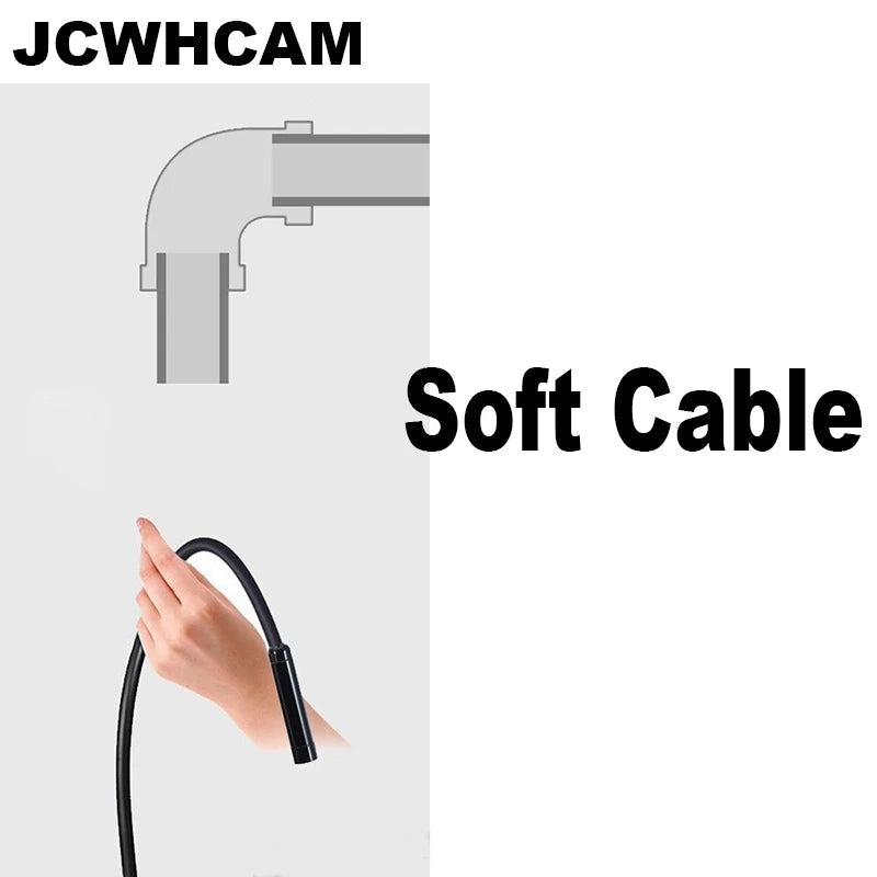 Type-C Android USB Endoscope Camera – 7.0mm Hard Cable Inspection Mini Camera for PC and Android Phones Stone's Store