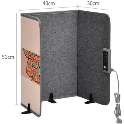 Portable Space Heaters For Office And Home, Foldable Foot Warmer Under
