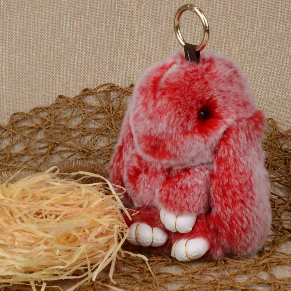 BunnyCharm™ Plush Keychain Set 🐰✨ — Adorable Easter Gift Box