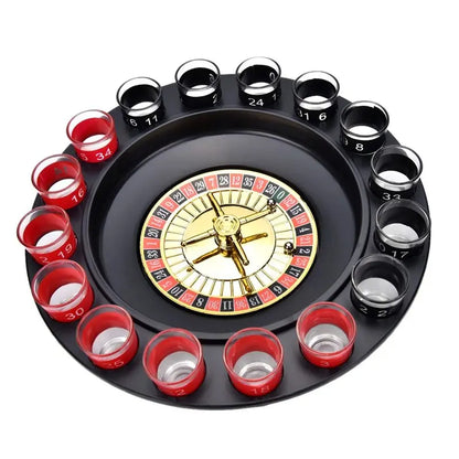 Hot Sale Russia Drinking Turntable Shot Glass Roulette Set Novelty AliExpress