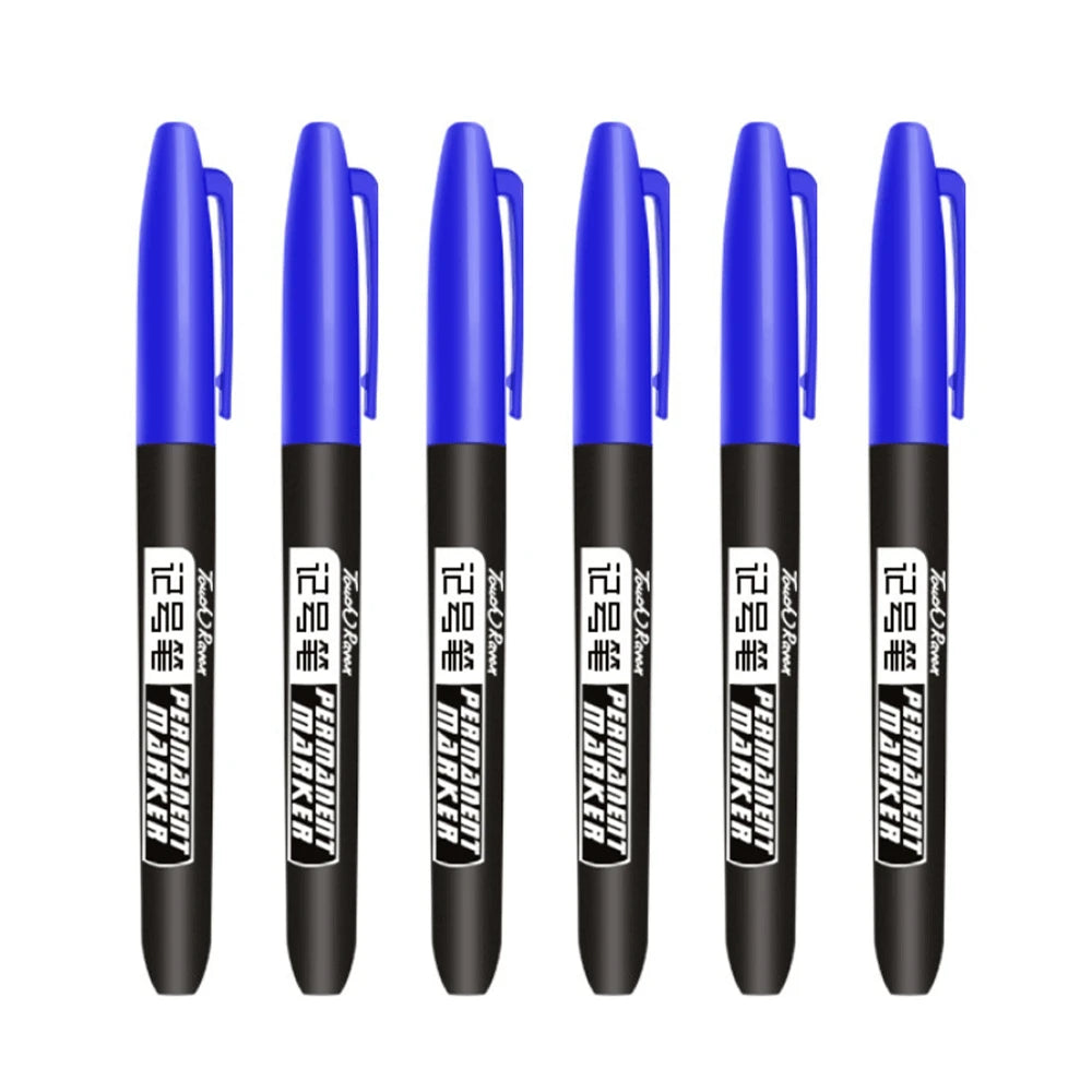 Permanent Marker Pen Manga Drawing Markers Black Blue Red Waterproof Ink Sketch Pens Stationery Art School Supplies Tiptop Co., LTD.