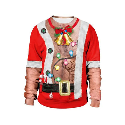 New listing Christmas Sweaters Stylish Unisex Men Women Santa Claus