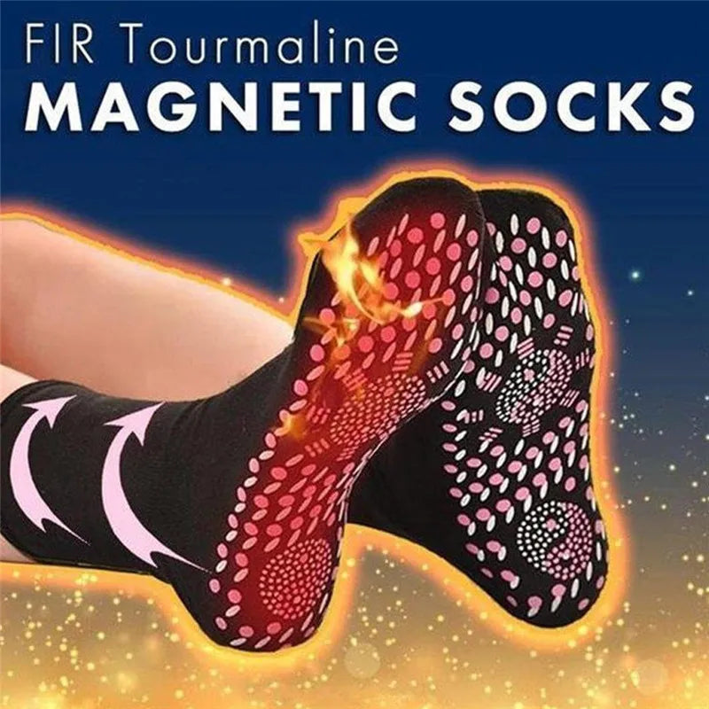 Self-Heating Magnetic Therapy Socks Good Luck Is Approaching Store
