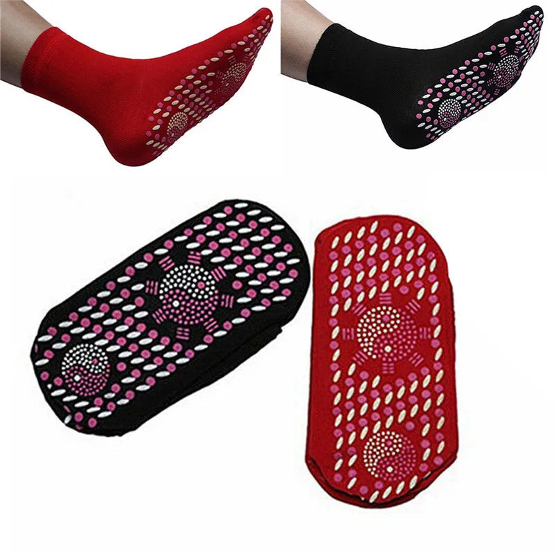 Self-Heating Magnetic Therapy Socks Good Luck Is Approaching Store