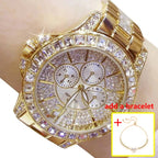 Diamond Éclat - Luxe Roman Dial Quartz Watch South Bay Evans General Store