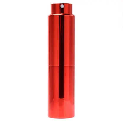 Portable Mini Perfume Glass Bottle, Aluminum Spray Atomizer, Empty