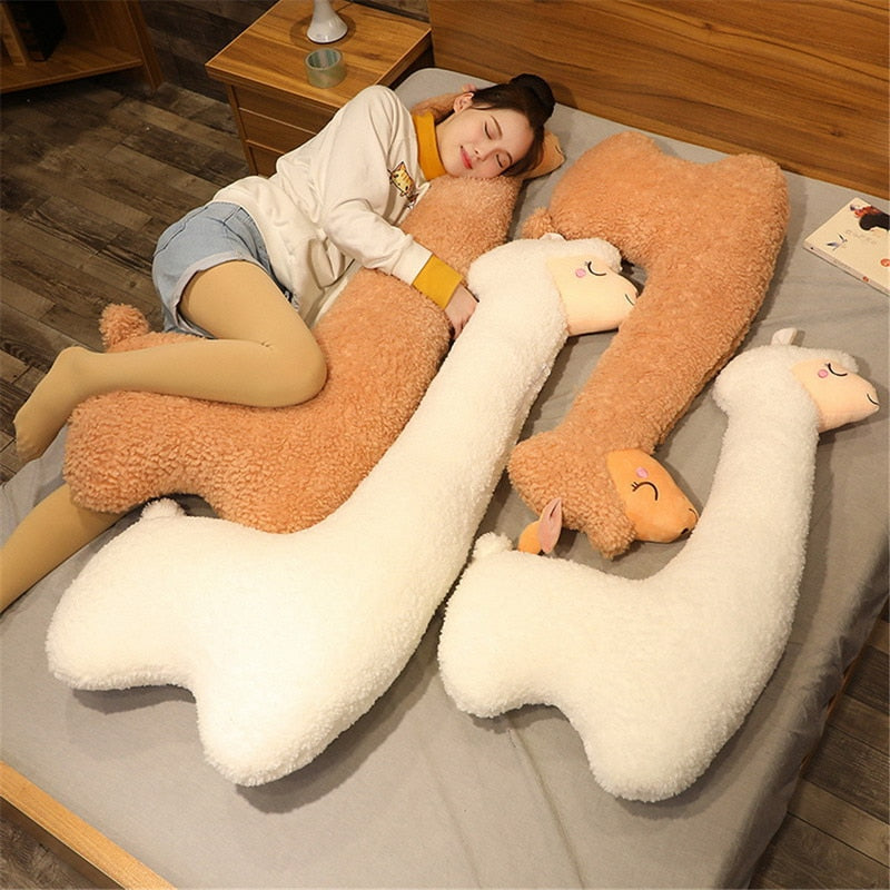 Large Alpaca Plush Toy Mu Cheng Store