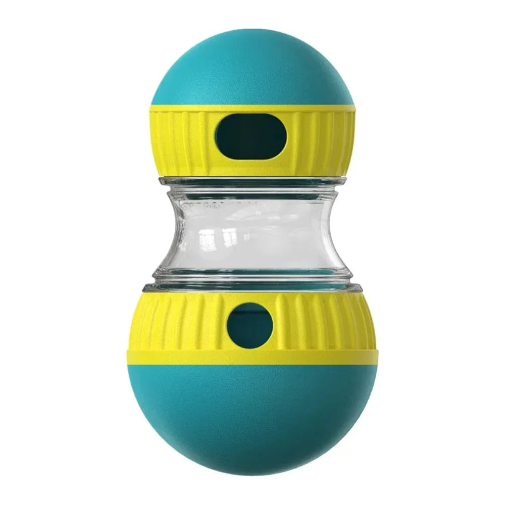 Interactive Increase Intelligence Durable Elliptical Food Rolling Ball
