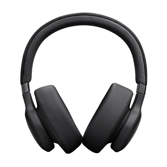 JBL Live 770NC Wireless Headphone with True Adaptive Noise Cancelling, Active Noise Cancelling, Built in Microphone, JBL Headphones App (Black)