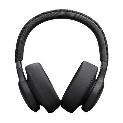 JBL Live 770NC Wireless Headphone with True Adaptive Noise Cancelling, Active Noise Cancelling, Built in Microphone, JBL Headphones App (Black)