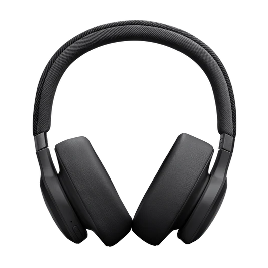 JBL Live 770NC Wireless Headphone with True Adaptive Noise Cancelling, Active Noise Cancelling, Built in Microphone, JBL Headphones App (Black)